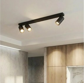Brilagi - SELE LONG 3xGU10/30W/230V irányítható spotlámpa, fekete