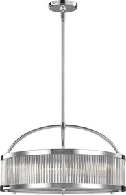 ELSTEAD FE-PAULSON-6P PAULSON Glamour Függesztett Lámpa Króm G9 IP44