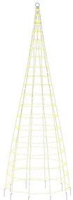 meleg fehér LED karácsonyfa zászlórúdra 550 LED 300 cm