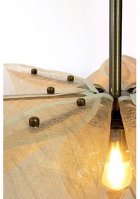 Markslöjd 108659 - Csillár zsinóron STYRKA 1xE27/40W/230V átm. 63 cm bézs