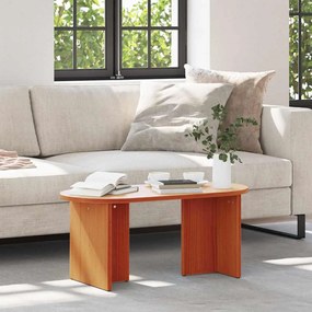 Dohányzóasztal Viaszbarna 80 x 39.5 x 35 cm Tömör fenyőfa