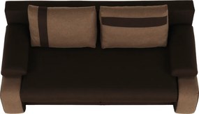 Kanapé, csokoládé/világos barna, BOLIVIA