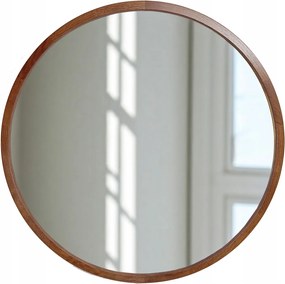 Leja fali tükör kerek fi575 Rustikal nappali előszobába Stílusos