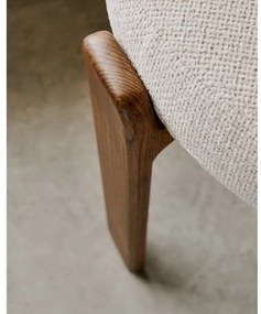 Barna-bézs kőrisfa étkezőszék Granite – Kave Home