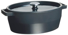 Pyrex Öntöttvas serpenyő fedéllel 6 l, 33 x 25 cm,szürke, 6 l