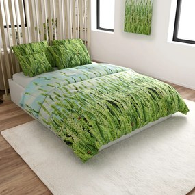 Mikroszálas ágyneműhuzat POSANA zöld Ágyneműhuzat mérete: 2 db 70 x 80 cm | 160 x 200 cm