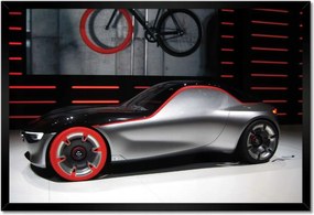 Poszterek keretben 60x40 Opel sportautó