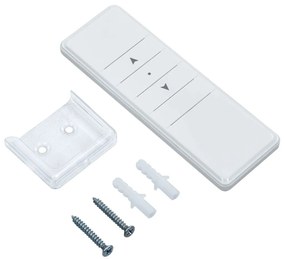 kék és fehér automata behúzható napellenző 3,5 x 2,5 m