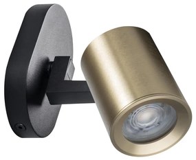 Kanlux 38960 - Fali spotlámpa LAURIN 1xGU10/10W/230V réz/fekete