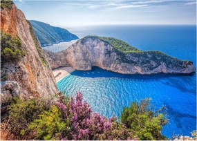 Kép - Navagio strand, Görögország (70x50 cm)