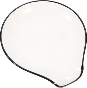 Kerámia Konyhai Kanáltartó Állvány Fehér 1 Db