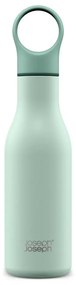 Mentazöld rozsdamentes acél utazó ivópalack 500 ml Loop – Joseph Joseph