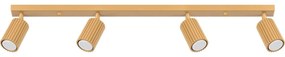 Sollux SL.1565 - Spotlámpa KARBON 4xGU10/10W/230V arany