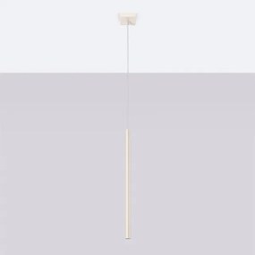 Sollux SL.1512 - Csillár zsinóron PASTELO 1xG9/8W/230V krémes