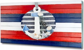 Fotótapéta falra edzett üveg horgony 100x70