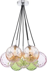 Dar Lighting modern függeszték elpis csiszolt króm darelp342-mix