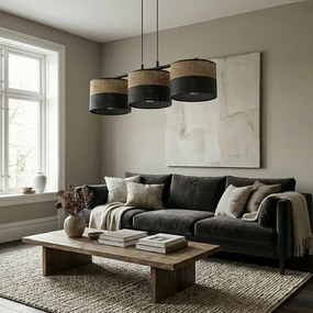 Emibig modern függeszték karbon barna fekete emi1653/3