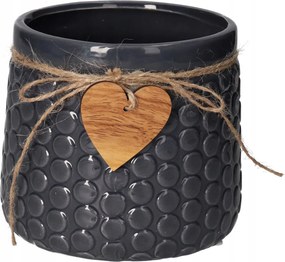 Virágcserép Kerámia FEDÉL12,5CM Virágtartó Fedél