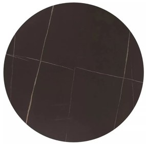 Espero asztal kerek 80cm fekete