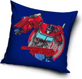 Transformers Cybertronian párnahuzat 40x40 cm Velúr
