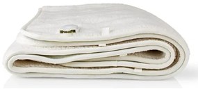 Nedis PEBL120CWT1 - Elektromos fűthető takaró 60W/230V 150x80 cm gyapjú