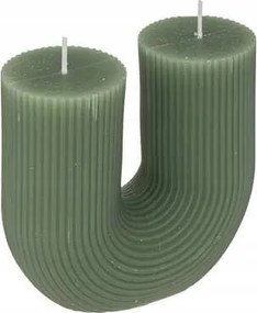 Demi Gyertya 2 KanĂłcos, "u" AlakĂș, zöld