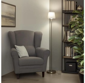 Brilagi - LED állólámpa CERIA 1xE27/40W/230V Ø 20,5 cm szürke/matt króm