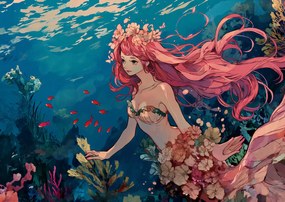 Poszter 84,1x59,4cm Az óceán nimfája