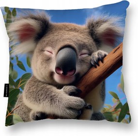 Párna 40X40 Koala nagy puha alvó boglárka dekoratív párna