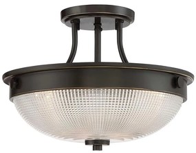 Quoizel QZ-MANTLE-SF-PN - Felületre szerelhető csillár MANTLE 2xE27/60W/230V bronz