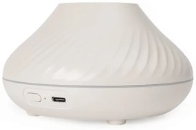 LED RGB Aroma diffúzor lángutánzattal LED/6,5W/5V 130ml fehér