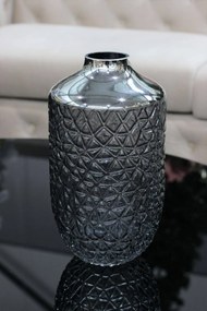Szürke ovális modern váza MIST 29cm