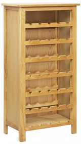 tömör tölgyfa borszekrény 56 x 32 x 110 cm