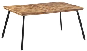 Tömör tíkfa étkezőasztal 169 x 98,5 x 76 cm