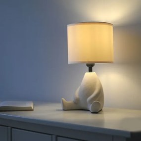 JUST LIGHT. 14190-39 - Asztali lámpa TED 1xE27/25W/230V bézs