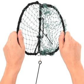 zöld acél madárcsapda 20 cm