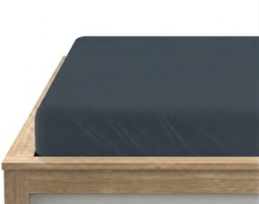 Pamut gumis lepedő STANDARD 90 x 200 cm szürkéskék