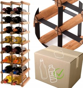 Bortartó állvány Pet palacktartó 16 palack Öko Keskeny Minimalista