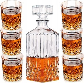 Poharak és Dekanter Szett Whiskyhez, Koktélokhoz, Ajándék