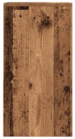 éjjeliszekrények fiókkal 2 db régi fa 35x34x66,5 cm