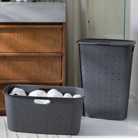 Curver Softex szennyeskosár 56 l, sötét szürke