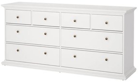 Provence V komód, fehér