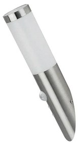 Rabalux 8266 - Kültéri lámpa érzékelővel INOX TORCH 1xE27/25W/230V IP44