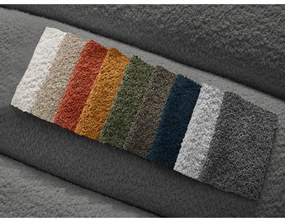 Sötétszürke buklé lábtartó Annecy – Bobochic Paris