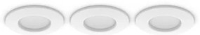 Philips -KÉSZLET 3x LED RGBW Dimmelhető fürdőszobai lámpa Hue SLIM LED/8,3W/230V