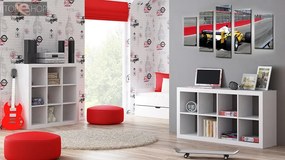 Drohmo 2X4 polc, fehér