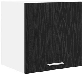 Függő szekrény Riga 2 pcs Fekete tölgy és fehér 40 x 31 x 40 cm