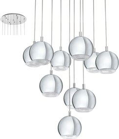 Eglo CONESSA 95914 Függőlámpa 10x3,3W/LED 2400LM