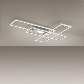 Leuchten Direkt 14693-55 - LED Dimmelhető mennyezeti lámpa ASMIN LED/48W/230V + távirányító