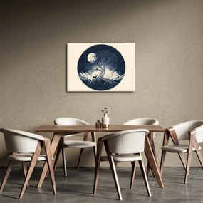 Kép – Mágikus fa szarvassal I. (70x50 cm)